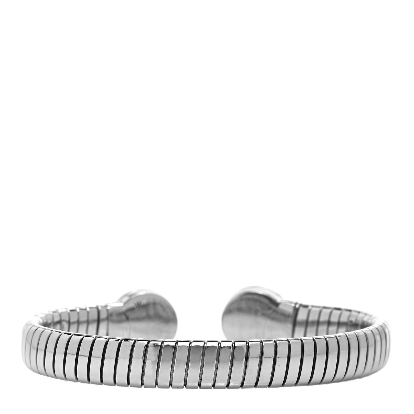 Stainless Steel Diamond Tubogas Cuff Bracelet