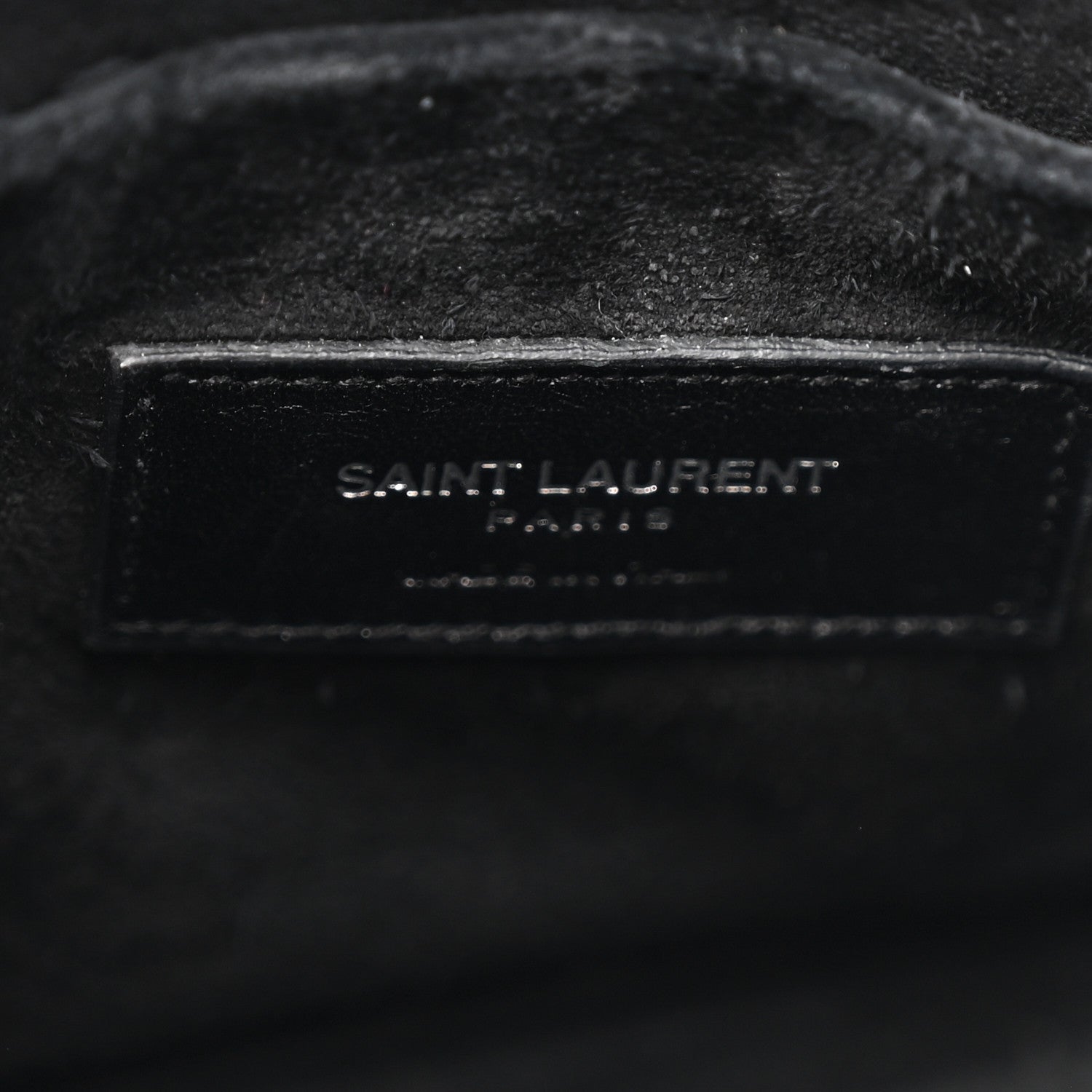 Saint Laurent Calfskin Crocodile Embossed Nano Sac De Jour Black 6 of 13
