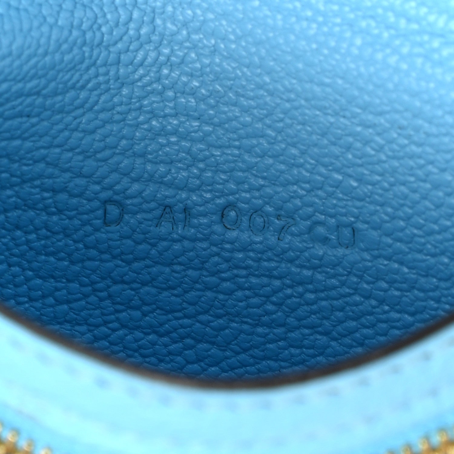 Hermes Chevre Mysore Bearn Compact Wallet Celeste 8 of 11