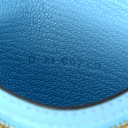 Hermes Chevre Mysore Bearn Compact Wallet Celeste 8 of 11