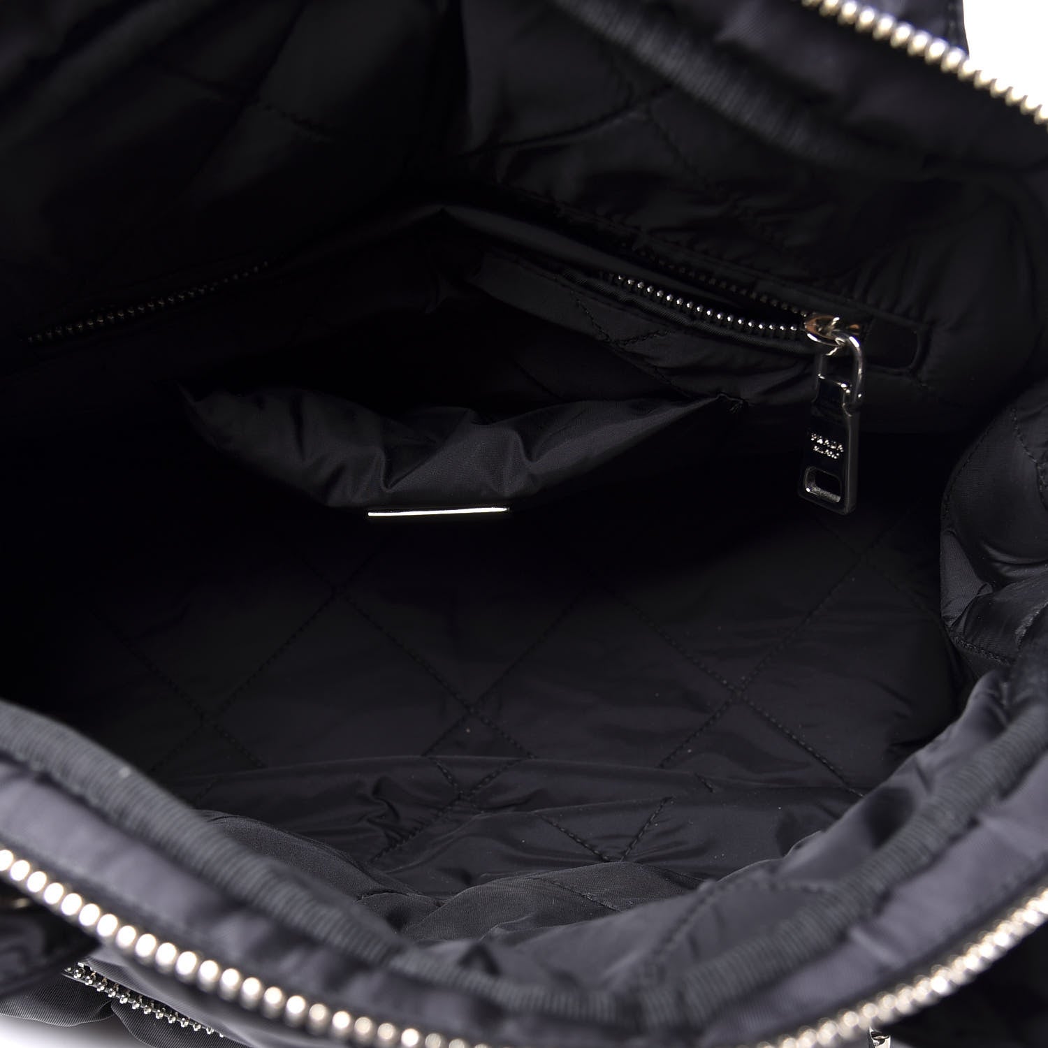 Prada Tessuto Nylon Bomber Bag Black 4 of 10