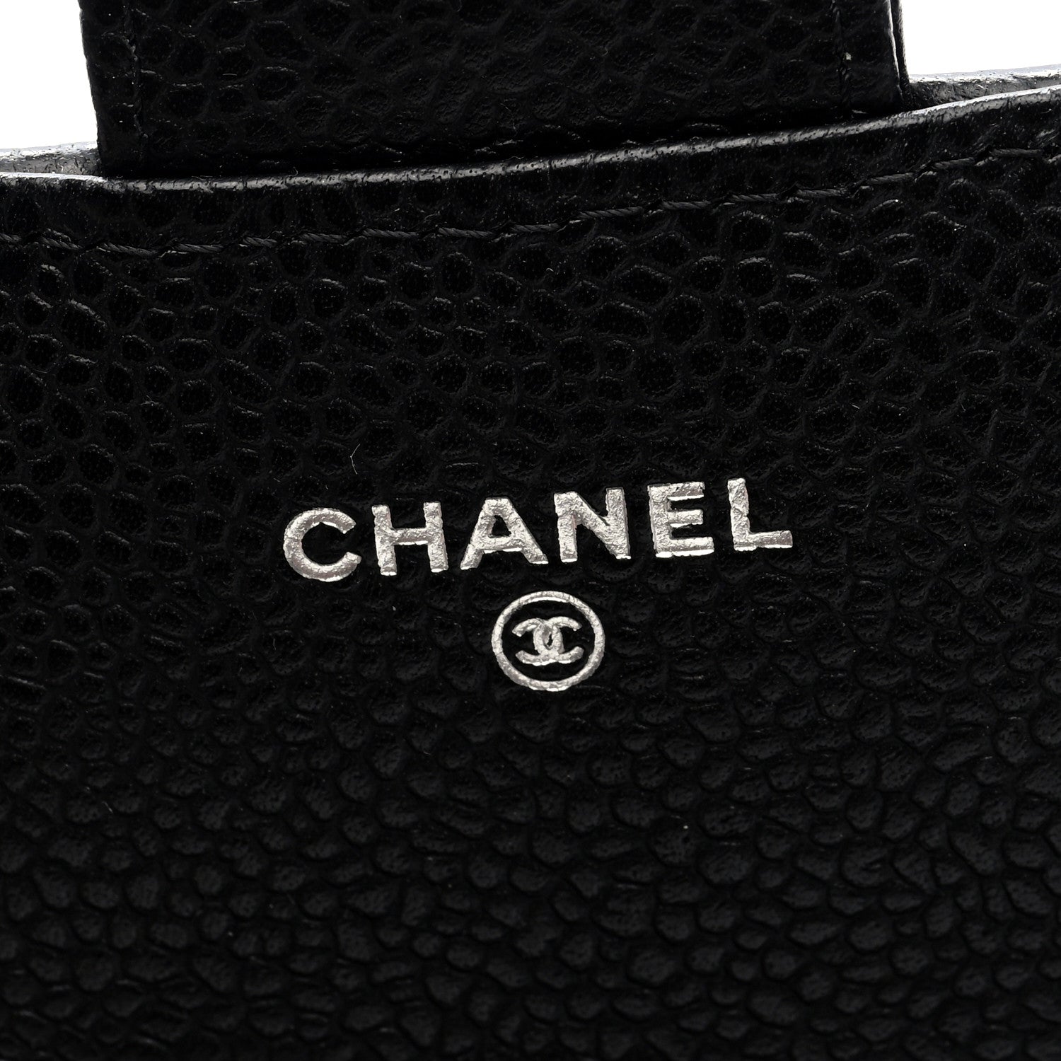 Chanel Caviar Quilted Large Gusset Flap Wallet Black 6 of 8