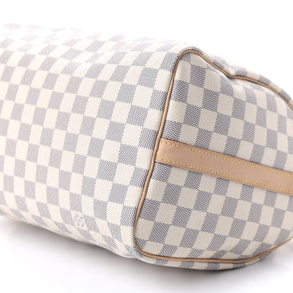 Louis Vuitton Damier Azur Speedy Bandouliere 30 7 of 11