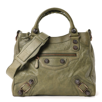 Balenciaga Agneau Giant 21 Rose Gold Hardware Vert Militaire 1 of 11