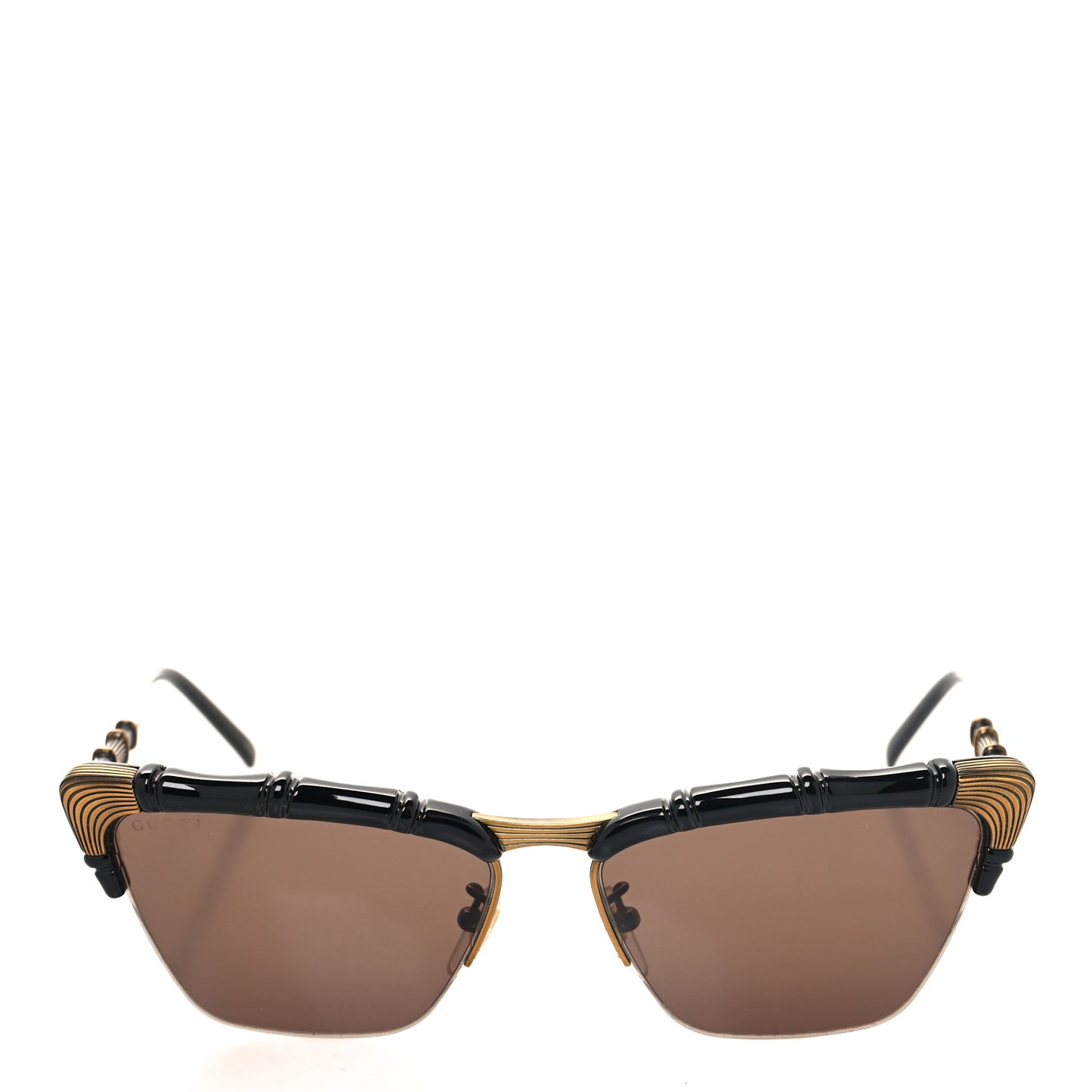 Acetate Metal Bamboo Sunglasses GG660S Black