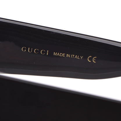 Gucci Acetate Square Frame Sunglasses GG0141S Black 6 of 7
