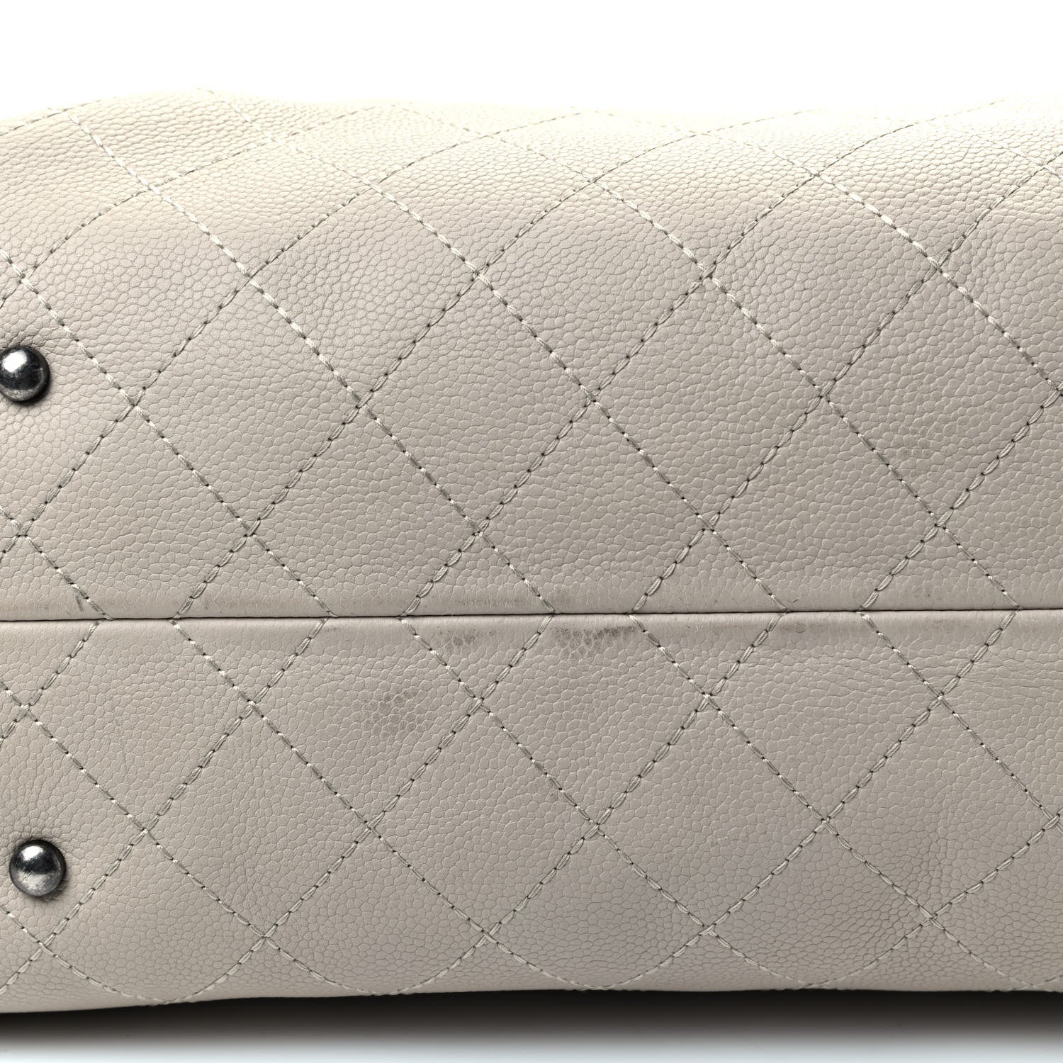 Chanel Grained Vegetal Calfskin Urban Shopping Tote Beige 11 of 12
