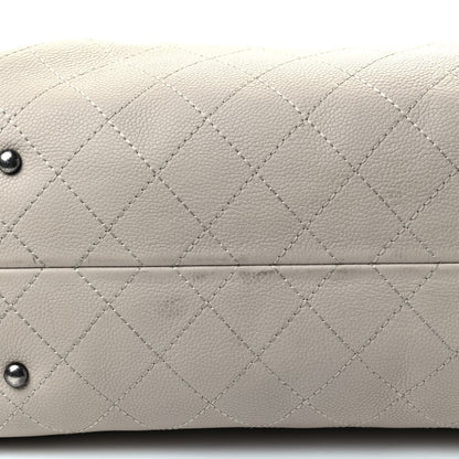 Chanel Grained Vegetal Calfskin Urban Shopping Tote Beige 11 of 12