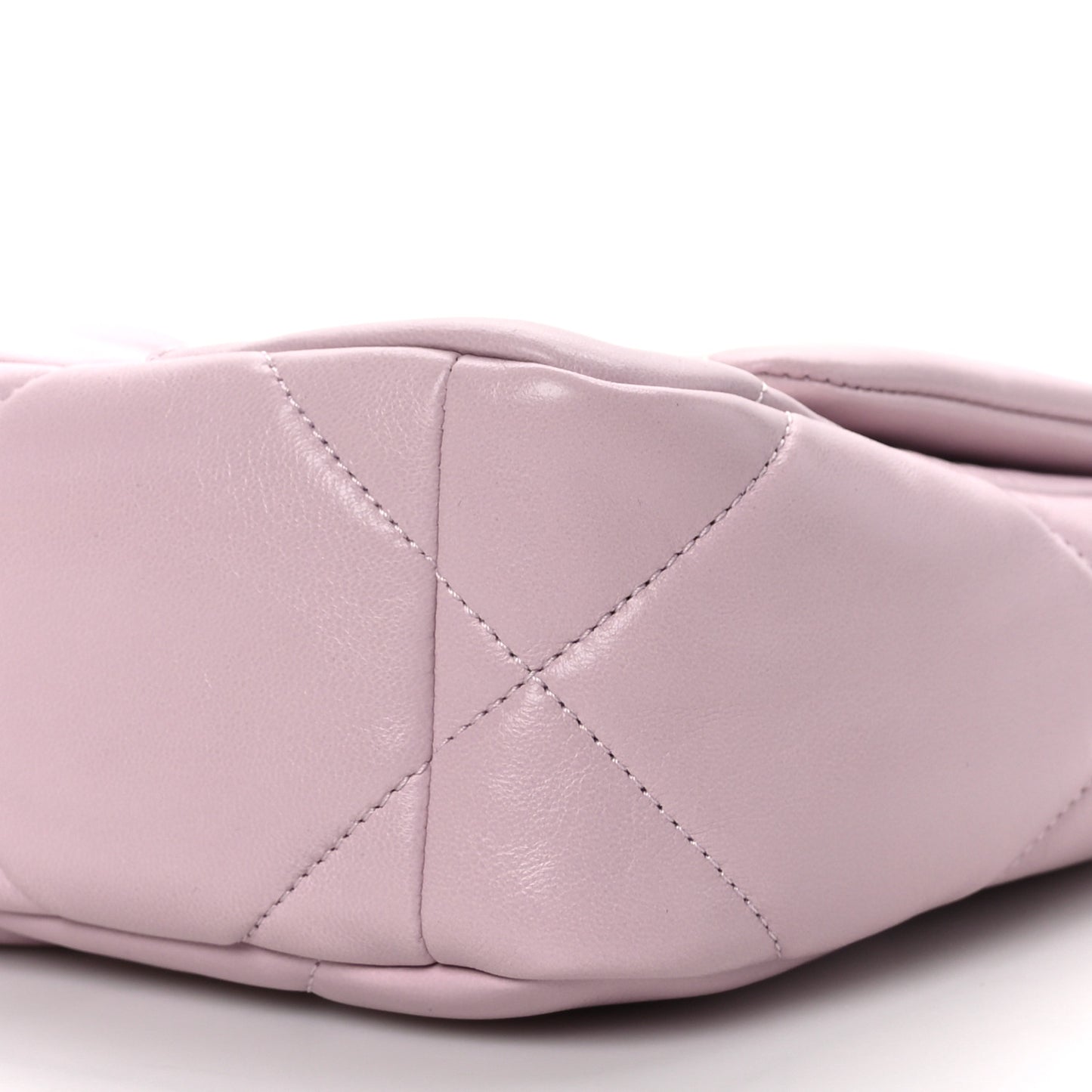 Lambskin Quilted Medium Chanel 19 Flap Light Pink