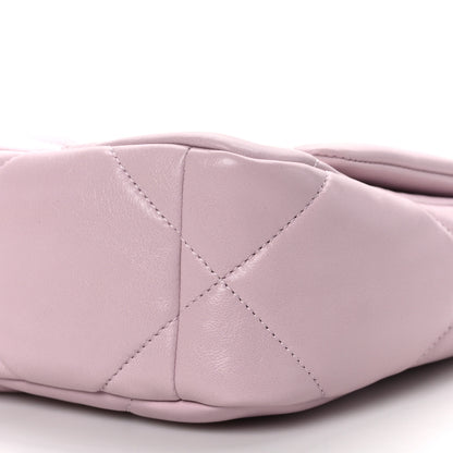 Chanel Lambskin Quilted Medium Chanel 19 Flap Light Pink 8 of 8