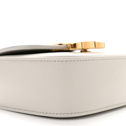 Celine Shiny Calfskin Mini Triomphe Chalk 9 of 10