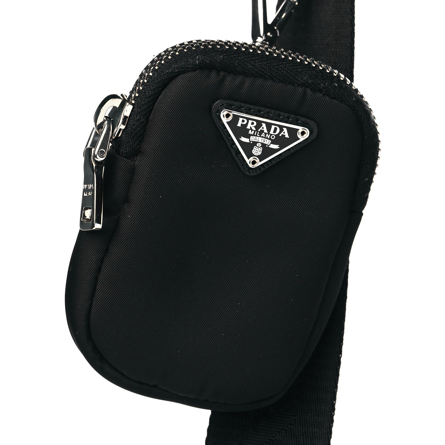 Prada Nylon Re-Edition 2005 Shoulder Bag Black 10 of 12
