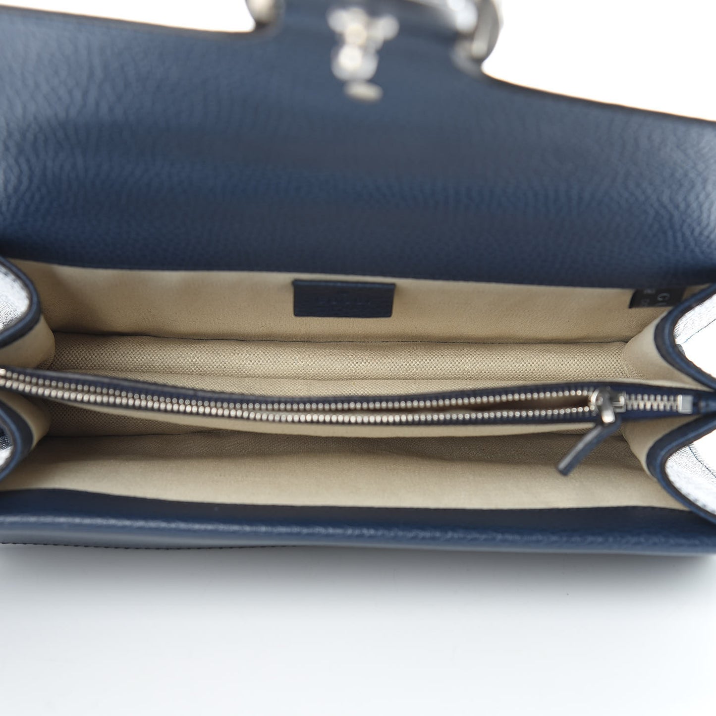 Dollar Calfskin Crystal Small Dionysus Shoulder Bag Blue Agata Montana Sapphire