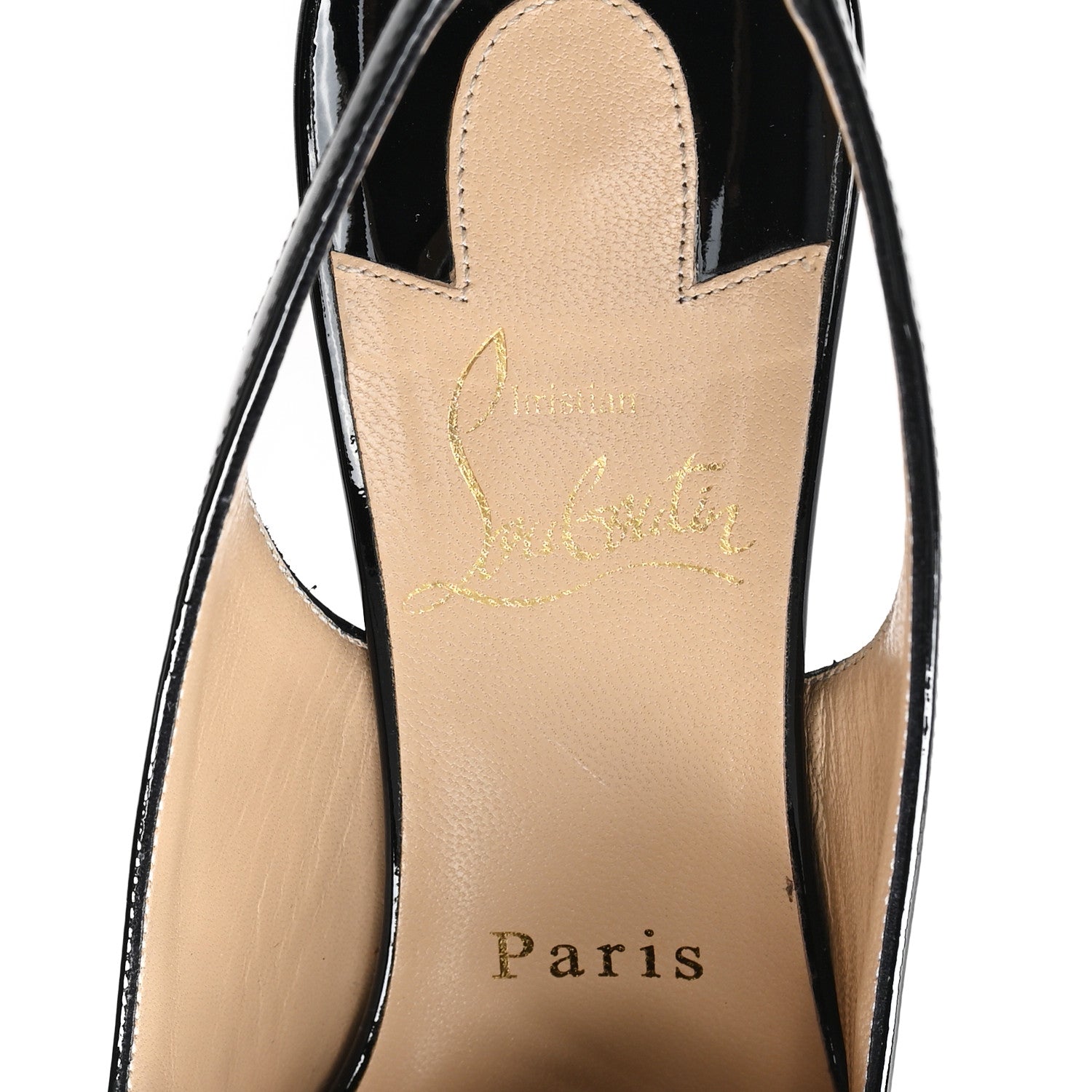 Christian Louboutin Patent Clare Nodo 80 Pumps 38 Black 8 of 9