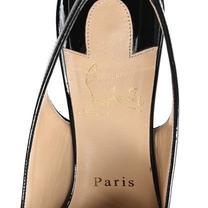 Christian Louboutin Patent Clare Nodo 80 Pumps 38 Black 8 of 9