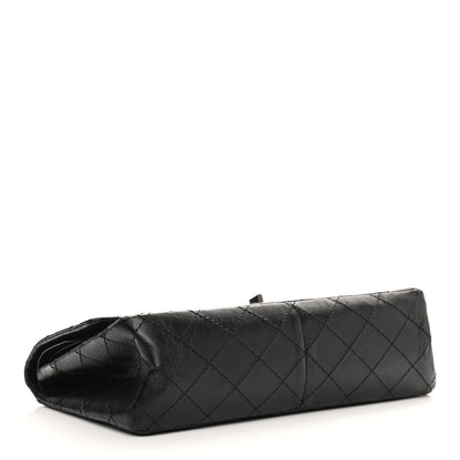Chanel Aged Calfskin Quilted 2.55 Reissue 226 Flap So Black 4 of 12