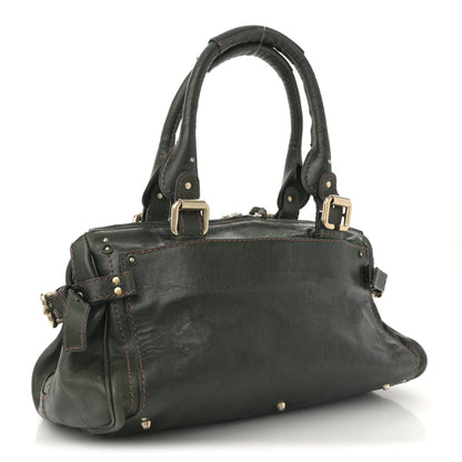 Chloe Calfskin Medium Paddington Capsule Satchel Laurier 3 of 12