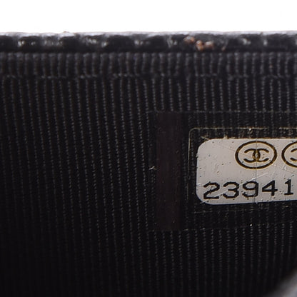 Chanel Caviar Quilted Wallet On Chain WOC Black 8 of 9