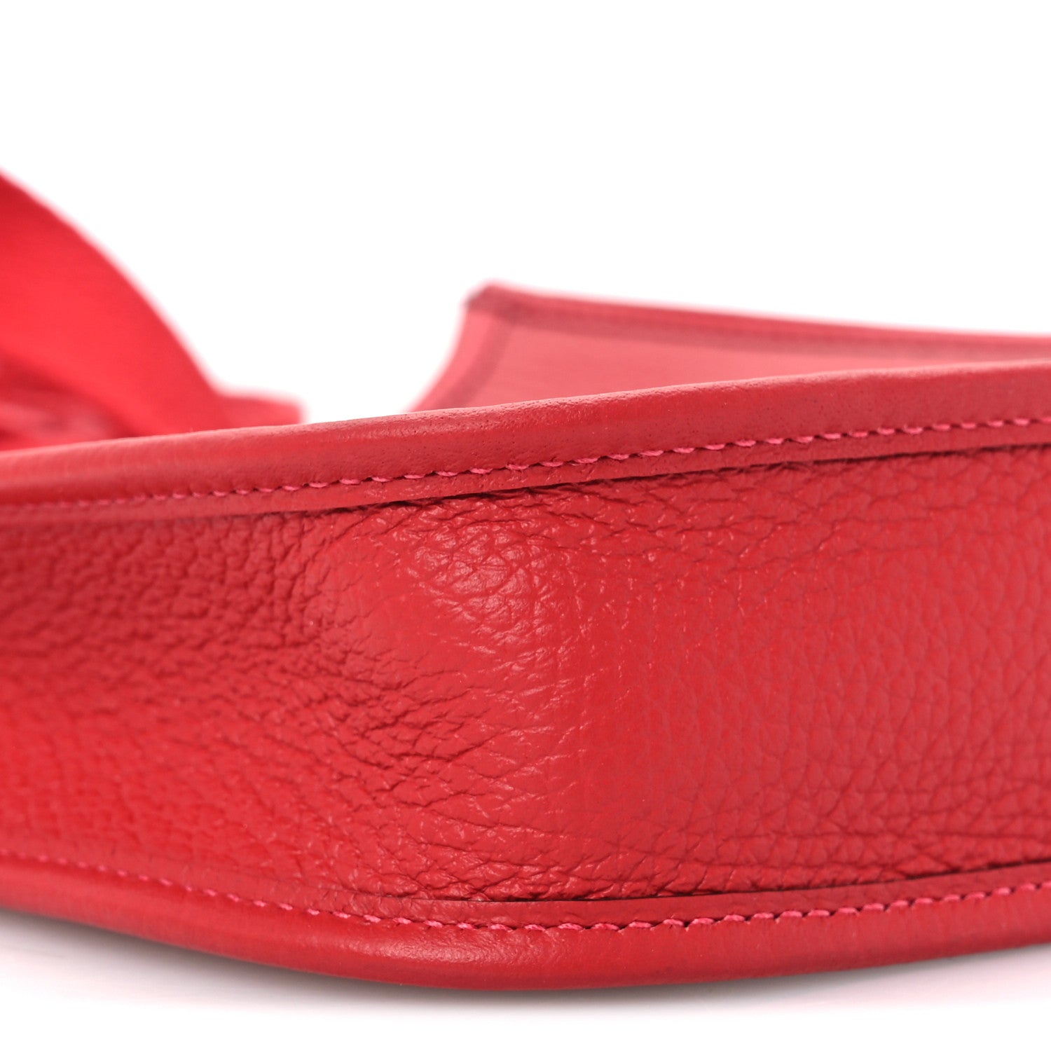 Hermes Taurillon Clemence Evelyne TPM Rouge Casaque 10 of 11