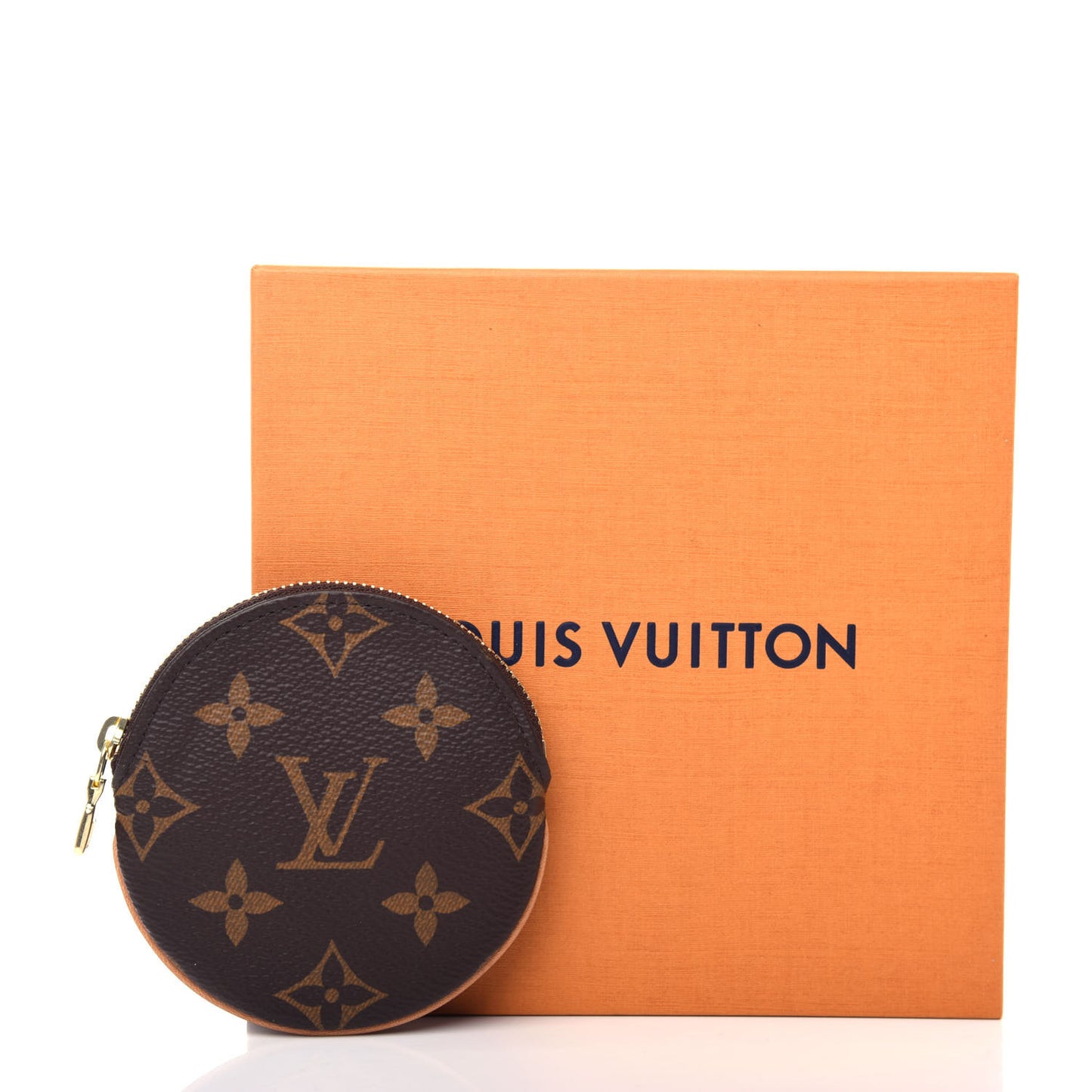 Monogram Round Coin Purse