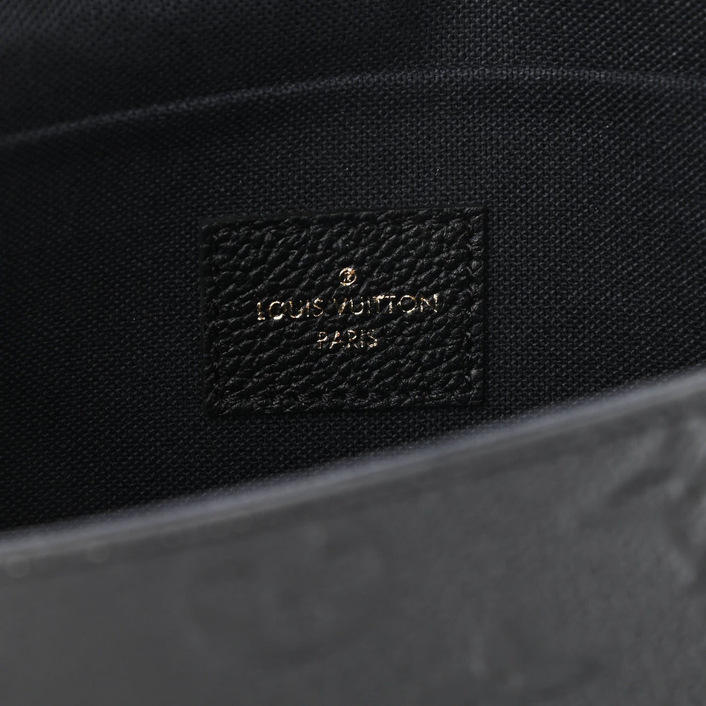 Empreinte Pochette Felicie Chain Wallet Black