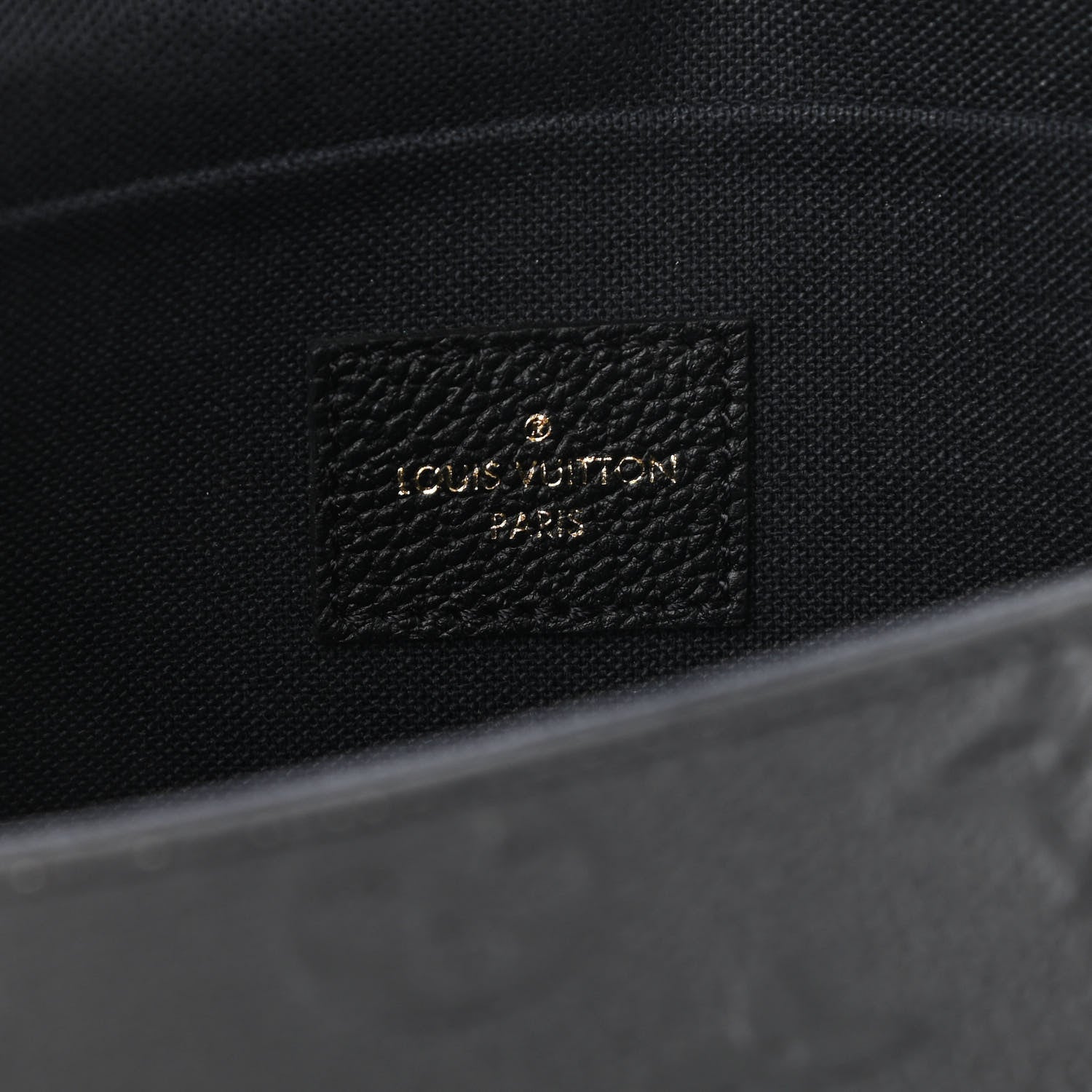 Louis Vuitton Empreinte Pochette Felicie Chain Wallet Black 7 of 11