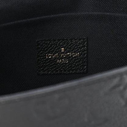 Louis Vuitton Empreinte Pochette Felicie Chain Wallet Black 7 of 11