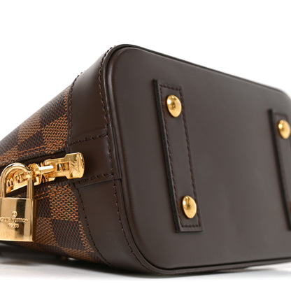 Louis Vuitton Damier Ebene Alma BB 7 of 9