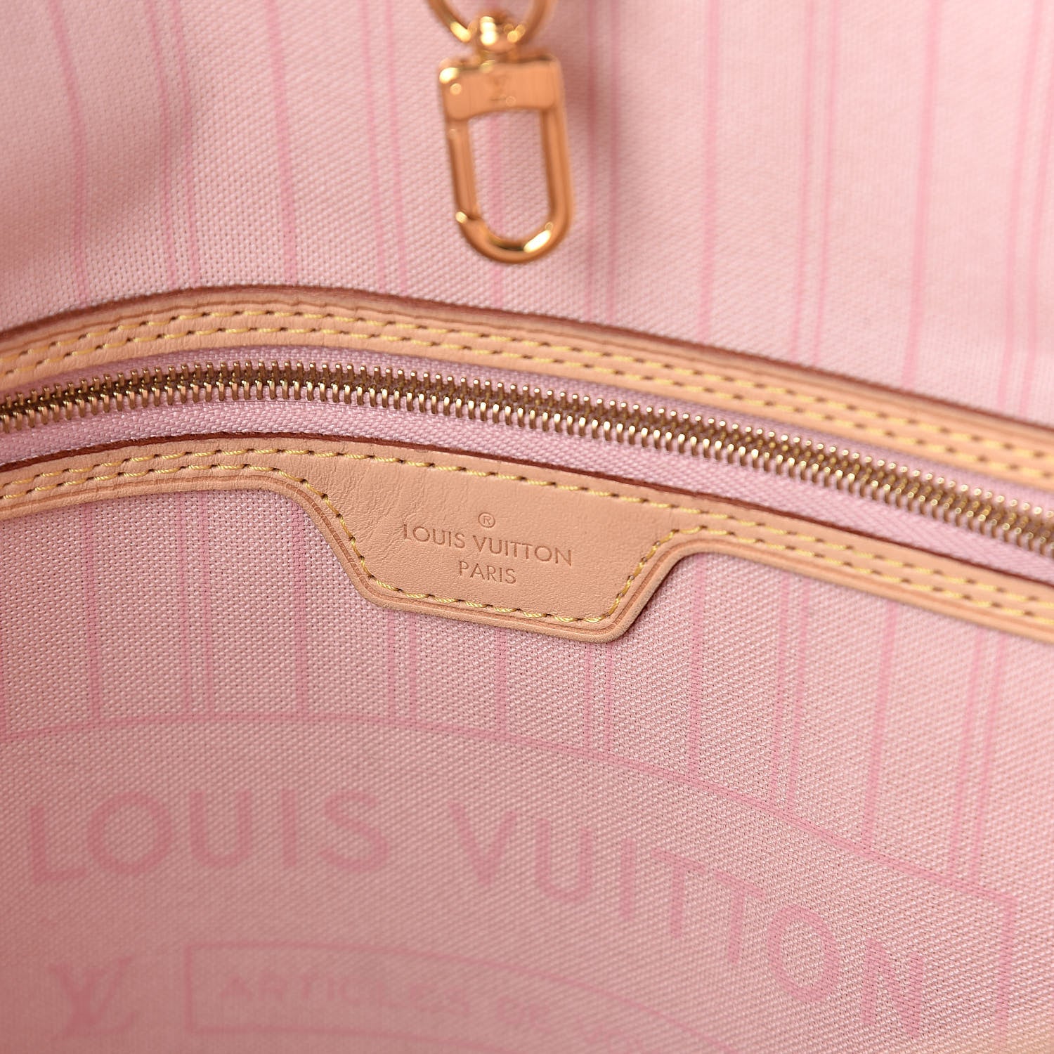 Louis Vuitton Damier Azur Neo Neverfull GM Rose Ballerine 6 of 11