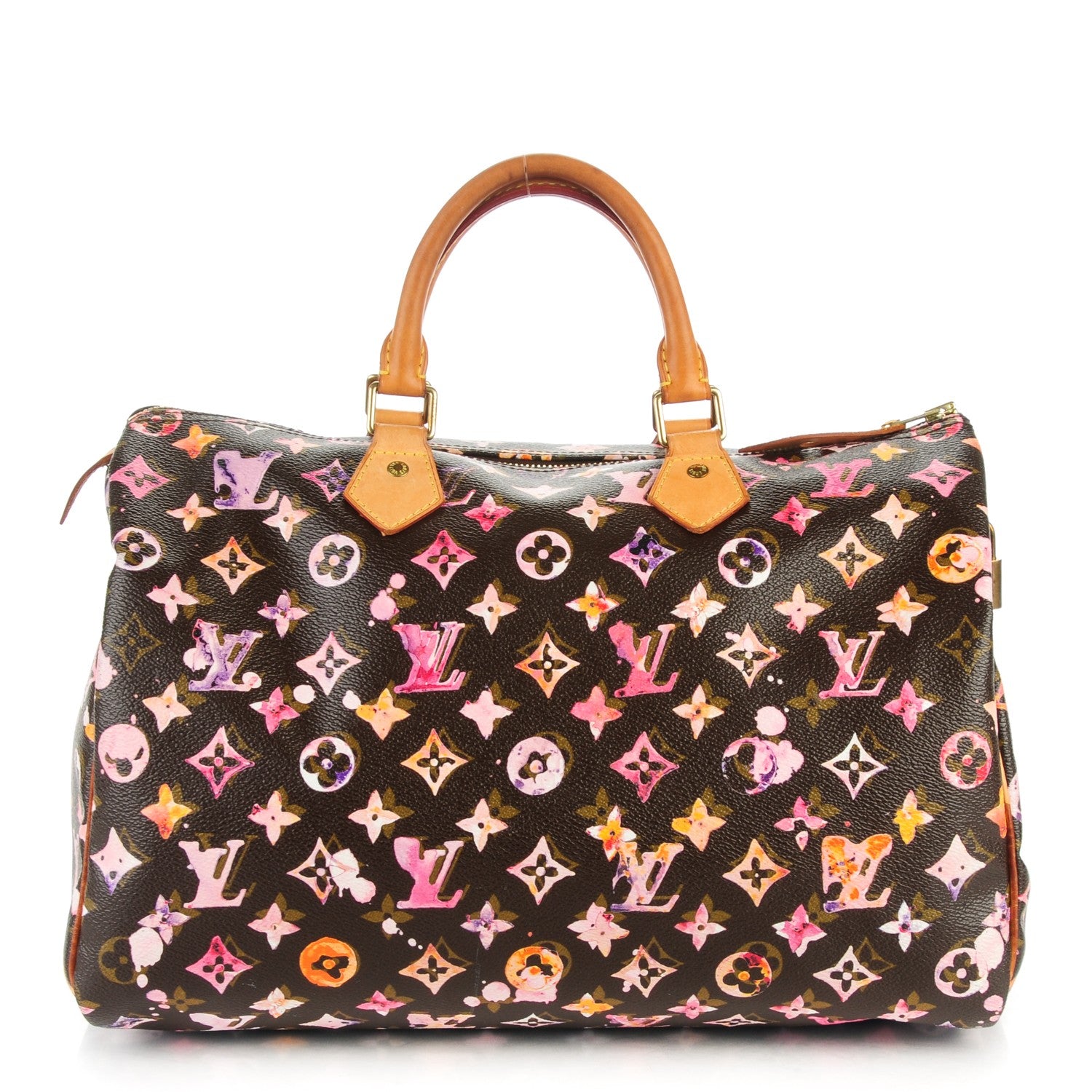 Louis Vuitton Watercolor Aquarelle Speedy 35 Brown 1 of 6