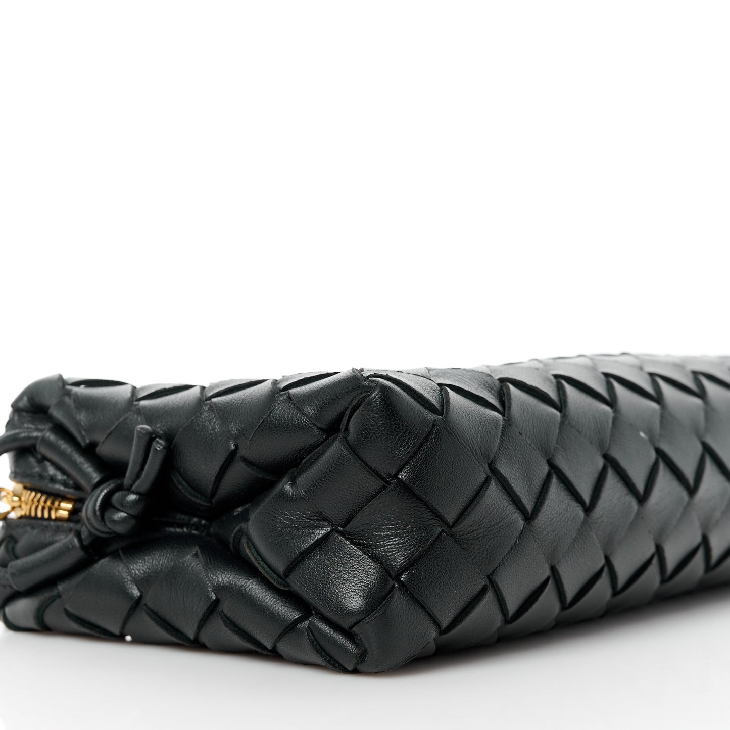 Nappa Intrecciato Mini Nodini Camera Bag Black