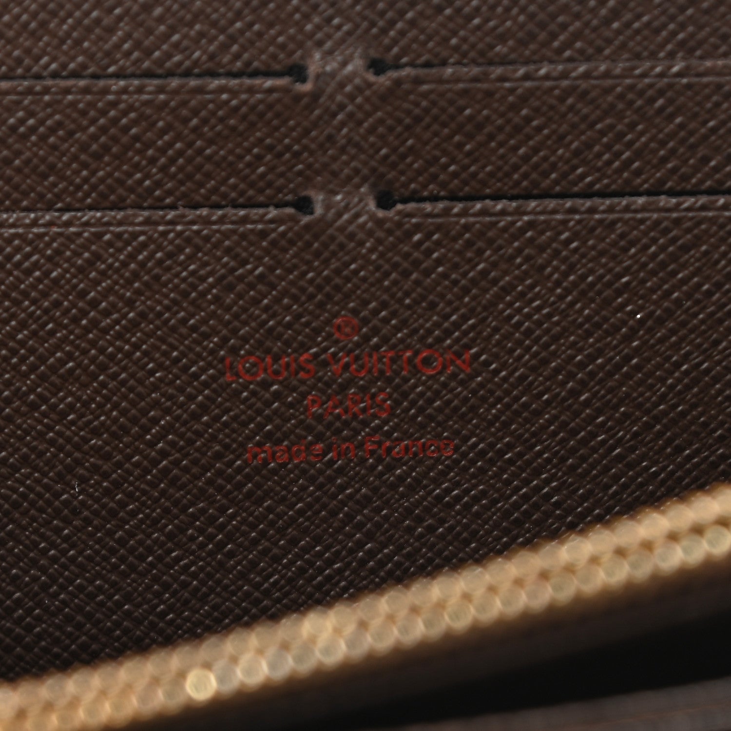 Louis Vuitton Damier Ebene Zippy Wallet 6 of 8