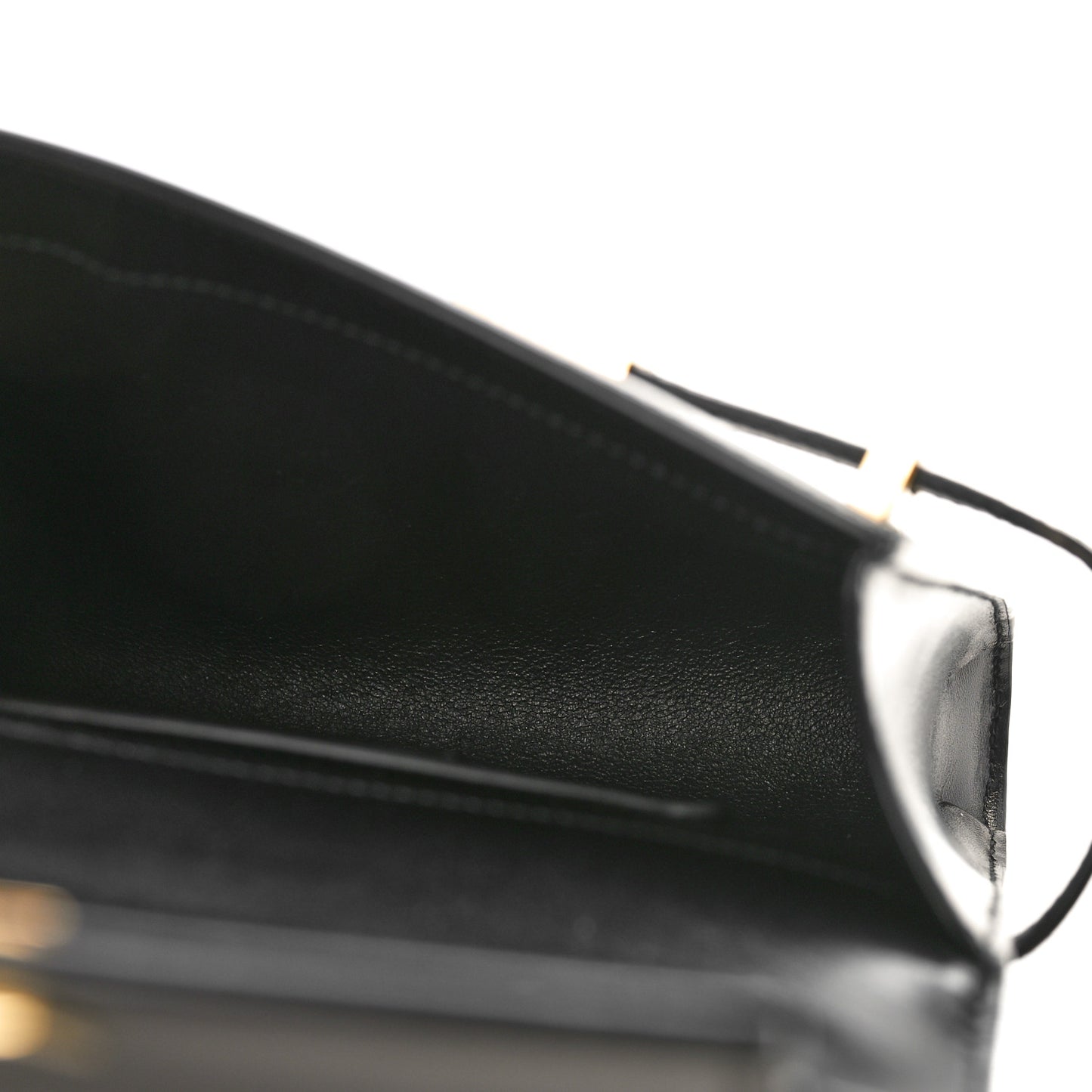 Smooth Calfskin Mini Manhattan Shoulder Bag Black