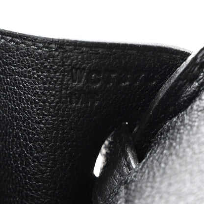Hermes Togo Birkin 25 Black 7 of 11