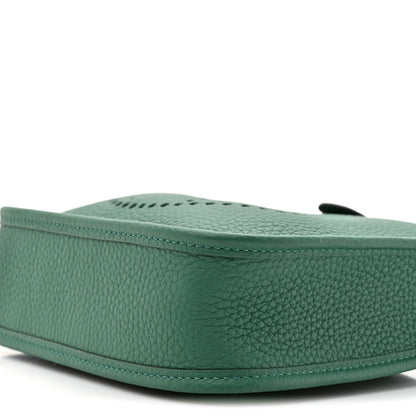 Hermes Taurillon Clemence Evelyne TPM Vert Vertigo 9 of 11