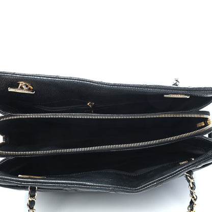 Chanel Caviar Quilted Timeless CC Soft Tote Black 5 of 9