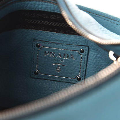 Prada Vitello Phenix Hobo Turchese 8 of 9