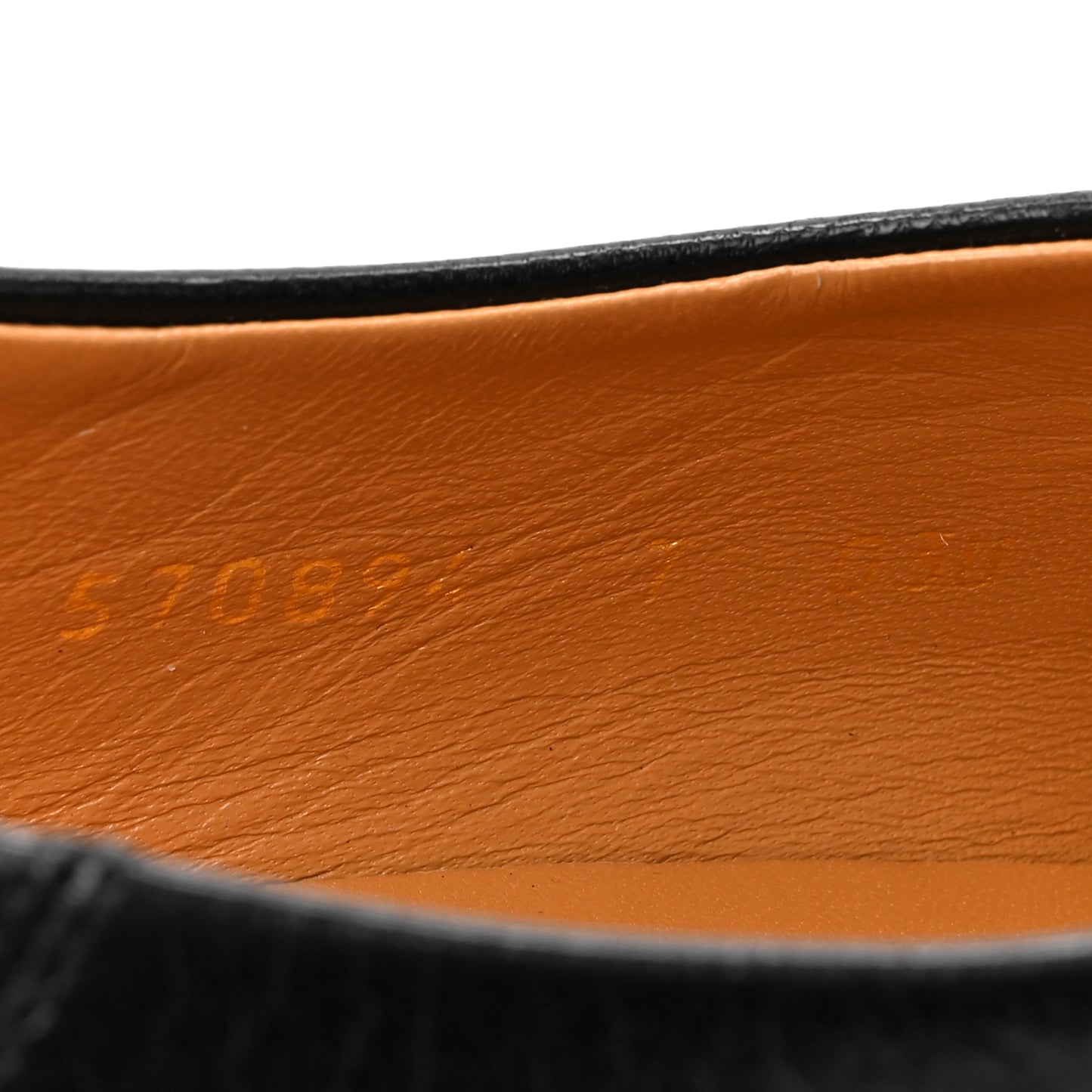 Goatskin Mens Horsebit Loafers 7 Black