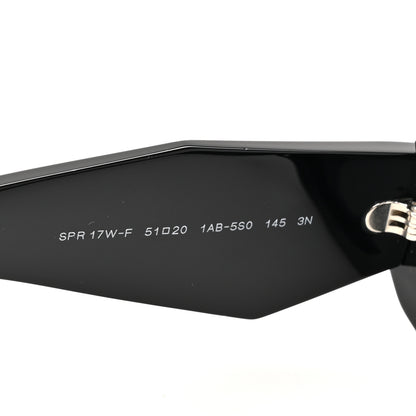 Prada Acetate Symbole Sunglasses SPR 17W Black 5 of 8