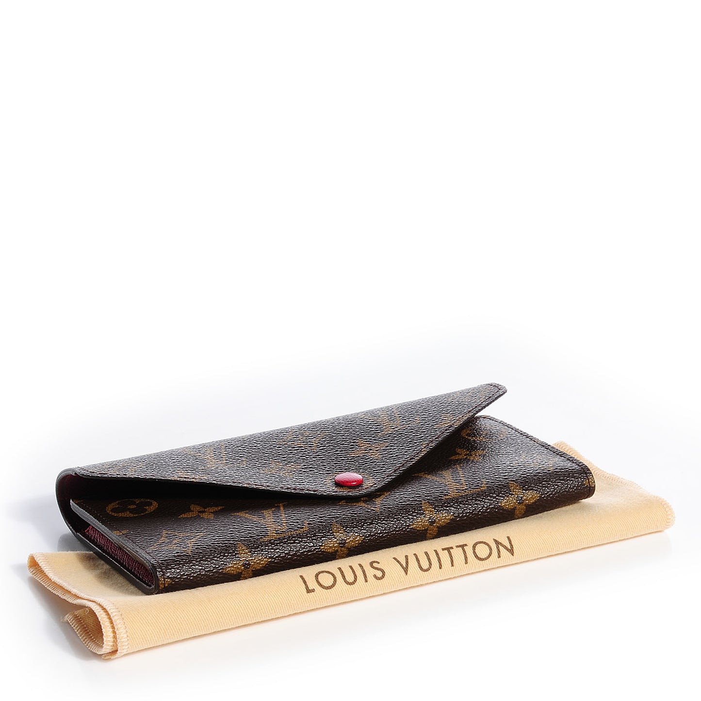 Monogram Josephine Wallet Red