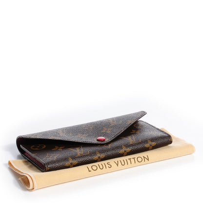 Louis Vuitton Monogram Josephine Wallet Red 4 of 8