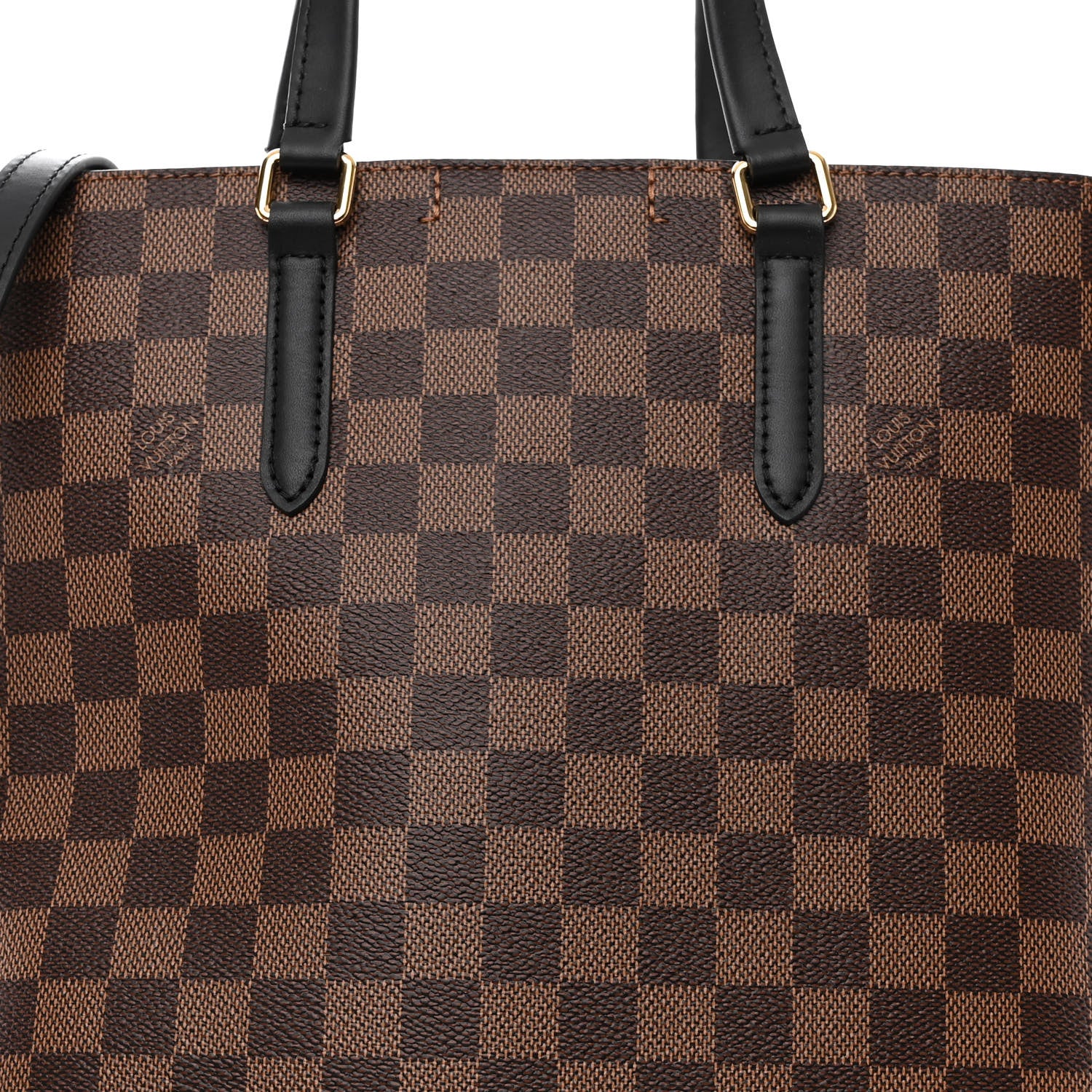 Louis Vuitton Damier Ebene Belmont MM Black 8 of 10