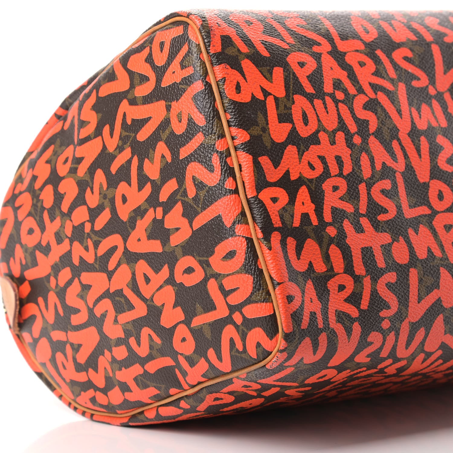 Louis Vuitton Monogram Graffiti Speedy 30 Orange 8 of 10