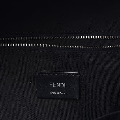 Fendi Nylon Vitello Liberty Face No Words Backpack Black 6 of 16