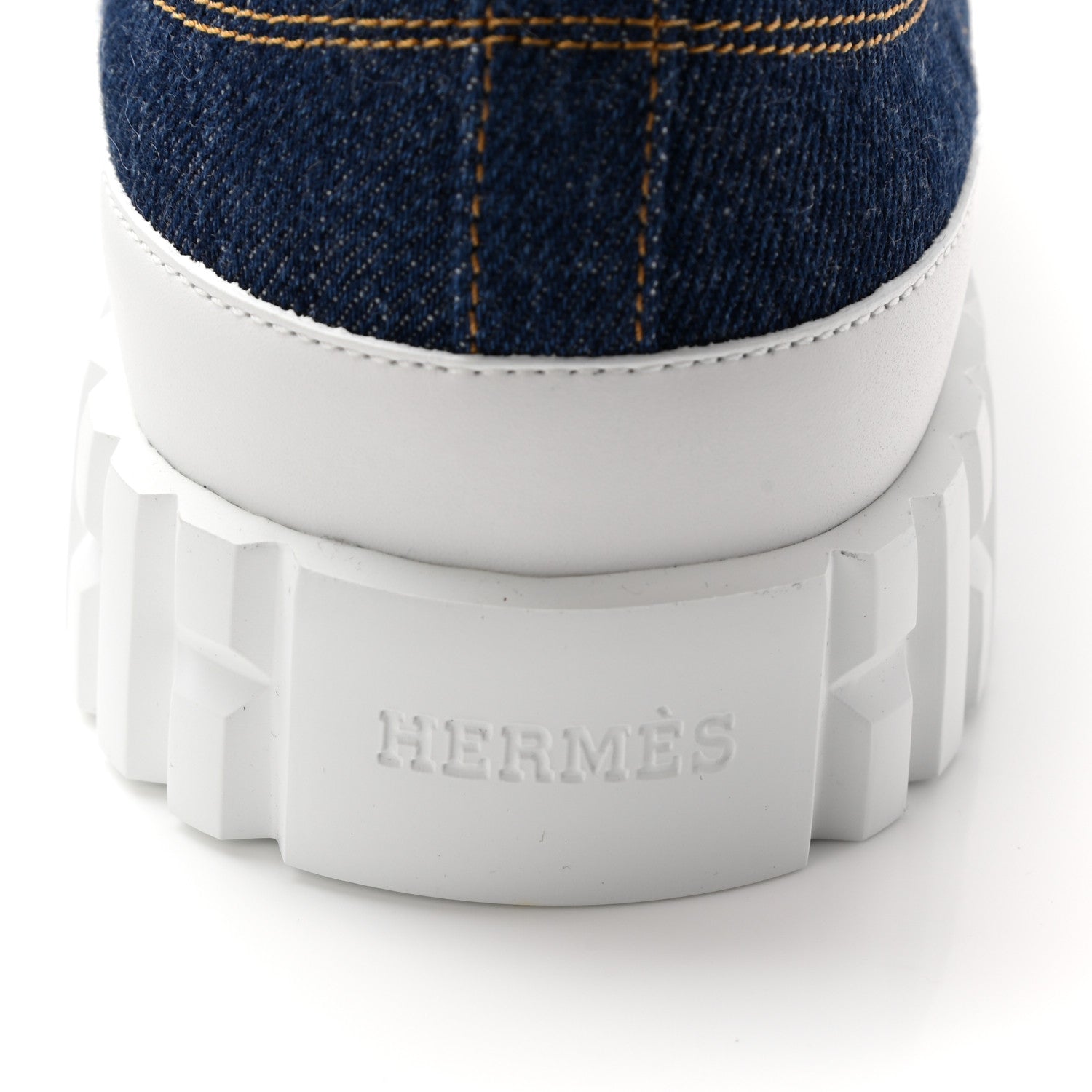 Hermes Denim Cross Sneakers 39 Bleu 5 of 11