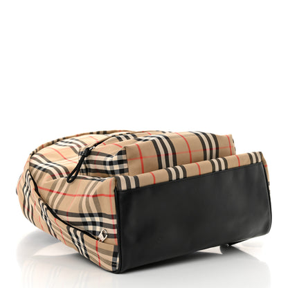 Burberry Vintage Check Jett Backpack Archive Beige 4 of 11