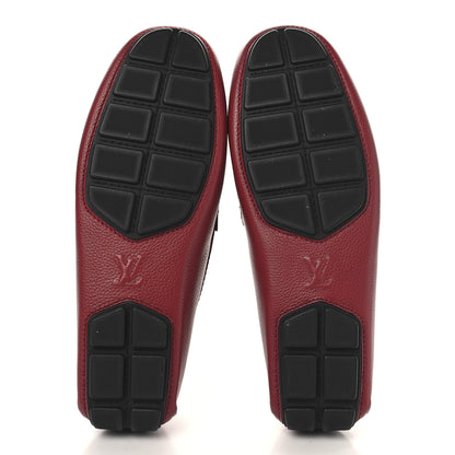 Louis Vuitton Calfskin Racetrack Moccasin Loafers 10 Rouge 6 of 8