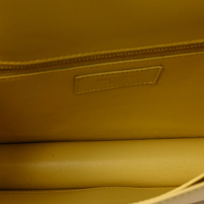 Saint Laurent Smooth Calfskin Carre Satchel Paille 5 of 8