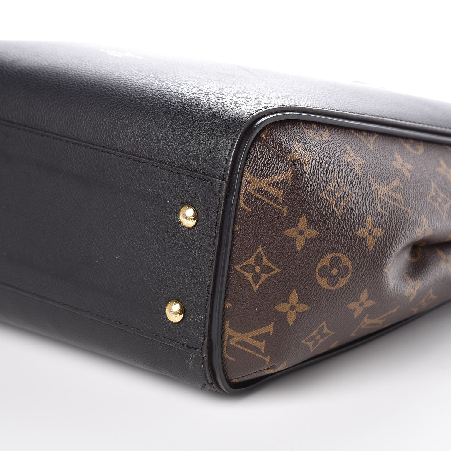 Louis Vuitton Calfskin Monogram Kimono Tote Black 6 of 10