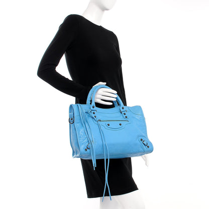 Balenciaga Agneau Classic Hardware City Bleu Azur Clair 2 of 7